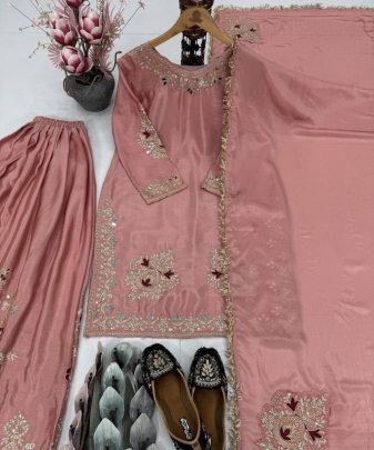 Designer 3 Pis Suit Party Wear Collection