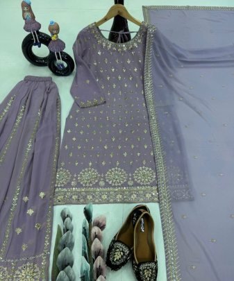 Designer 3 Pis Suit Party Wear Collection