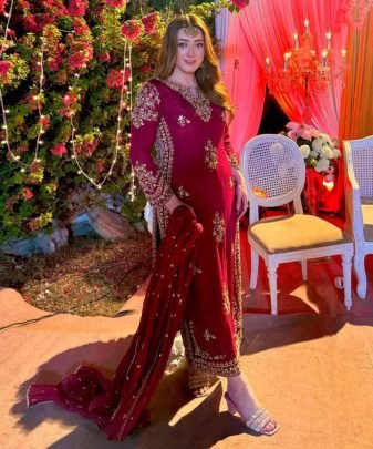 Designer Heavy Party Wear Top With Plazzo