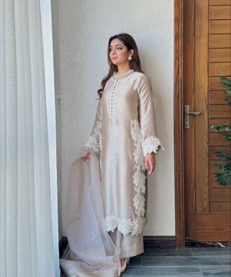 Designer Heavy Top Plazzo Suit Set