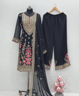 Designer Party Wear 3 Pis Suit Collection