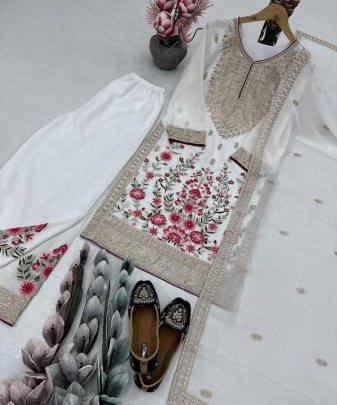 Designer Party Wear 3 Pis Suit Collection