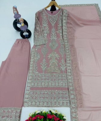 Designer Wear Eid Special Top With Plazzo