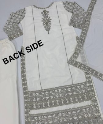 Designer Wear Eid Special Top With Plazzo