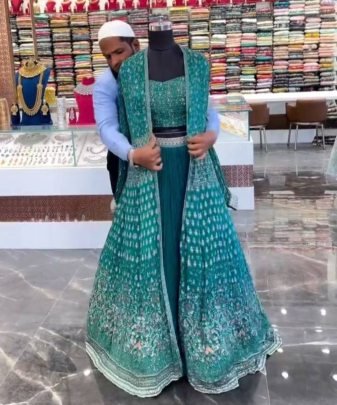 Lunching New Party Wear Lehenga  Koti Blouse Set