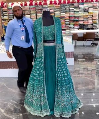 Lunching New Party Wear Lehenga  Koti Blouse Set