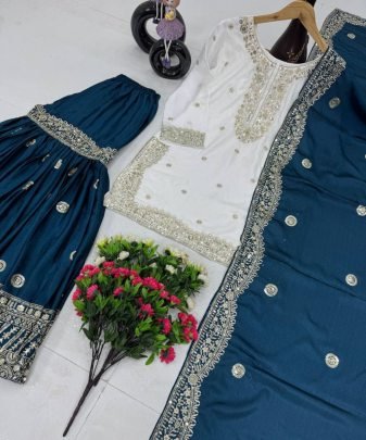 Lunching Party Wear Eid Spacial Sharara Set