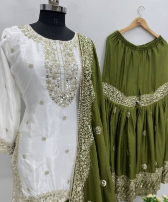 Lunching Party Wear Eid Spacial Sharara Set