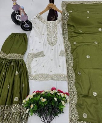 Lunching Party Wear Eid Spacial Sharara Set