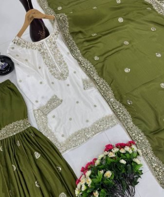 Lunching Party Wear Eid Spacial Sharara Set