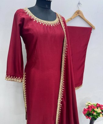 Lunching Party Wear Pakistani 3 Pis Set