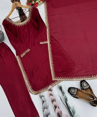 Lunching Party Wear Pakistani 3 Pis Set