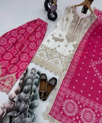 Lunching Party Wear Spacial Sharara Set