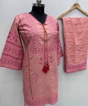 New Designer Heavy Cotton Salwar Suit