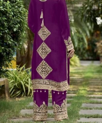 New Designer Heavy Fuax Georgette Pakishtani Suit Set