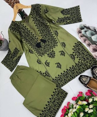 New Designer Heavy Jam Cotton Salwar Suit