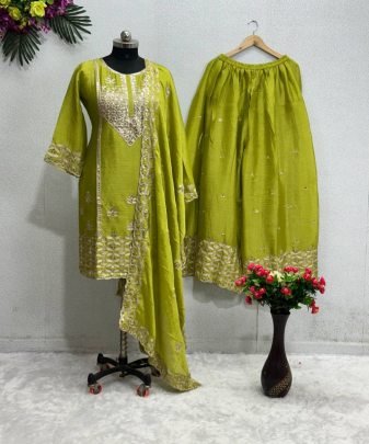New Designer Heavy Pakishtani Sharara Suit Set