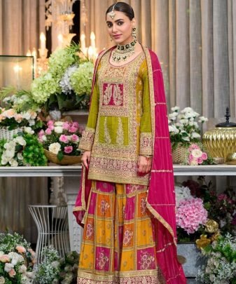 New Designer Heavy Pakishtani Sharara Suit Set