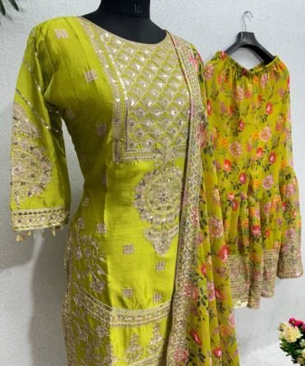 New Designer Heavy Pakishtani Sharara Suit Set