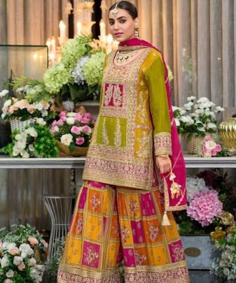 New Designer Heavy Pakishtani Sharara Suit Set