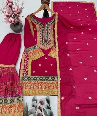 New Designer Heavy Pakishtani Sharara Suit Set