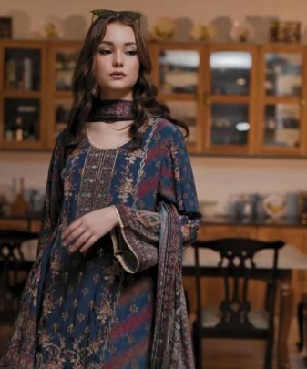 New Designer Heavy  Tabby Satin Fancy Digital Print Pakistani  Suit