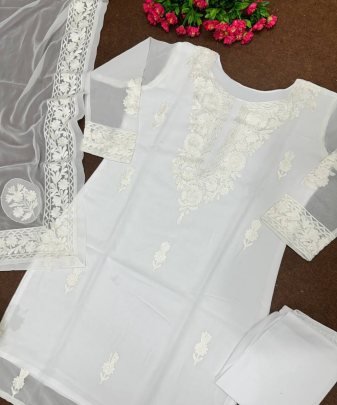 New Designer Party Wear Fancy Kashmiri Work Suit