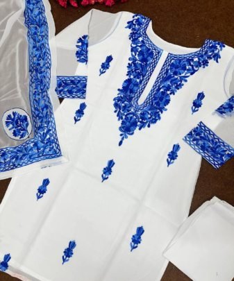 New Designer Party Wear Fancy Kashmiri Work Suit