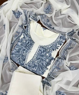 New Designer Party Wear Fancy Kashmiri Work Suit