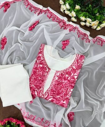 New Designer Party Wear Fancy Kashmiri Work Suit