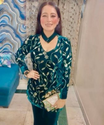 New Designer Party Wear Heavy Viscose Velvet Top With Pent