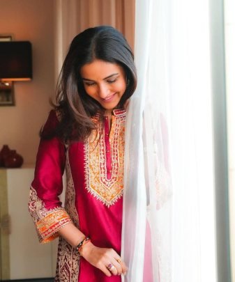 New Designer Wear Heavy Chine Stitch  Work 3 Pis Suit Set