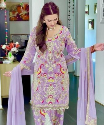 New Designer Wear Heavy Embroidery Chine Sequence Party Wear Collection