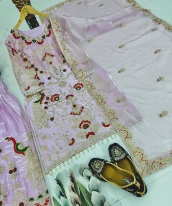 New Designer Wear Heavy Embroidery Chine Sequence Party Wear Collection