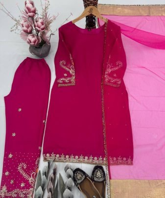 Party Wear Designer 3 Pis Suit Collection