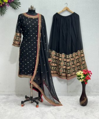 Teo Colours New Designer Heavy Pakishtani Sharara Suit Set