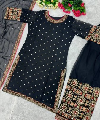 Teo Colours New Designer Heavy Pakishtani Sharara Suit Set